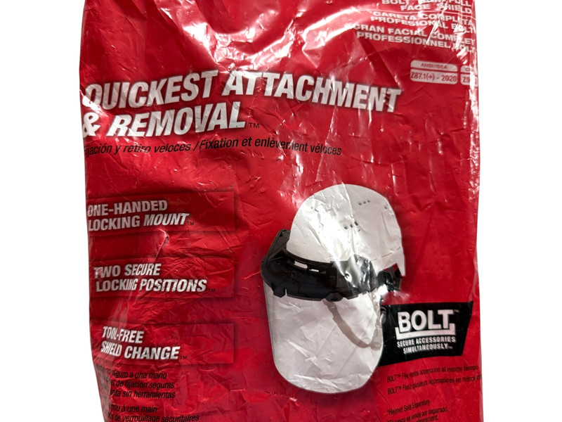 Milwaukee Bolt Task Full Face Shield - Clear Uncoated Lens (48-73-1460) gallery