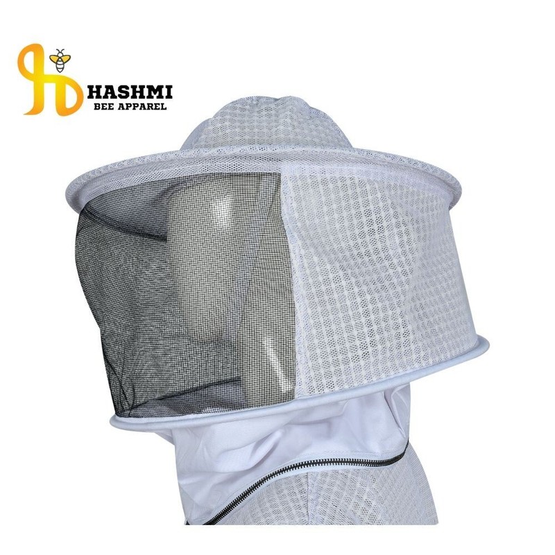 Ventilated Bee Jacket Sting Proof Jacket 3 Layers Ultra Breeze Round Veil Hat gallery