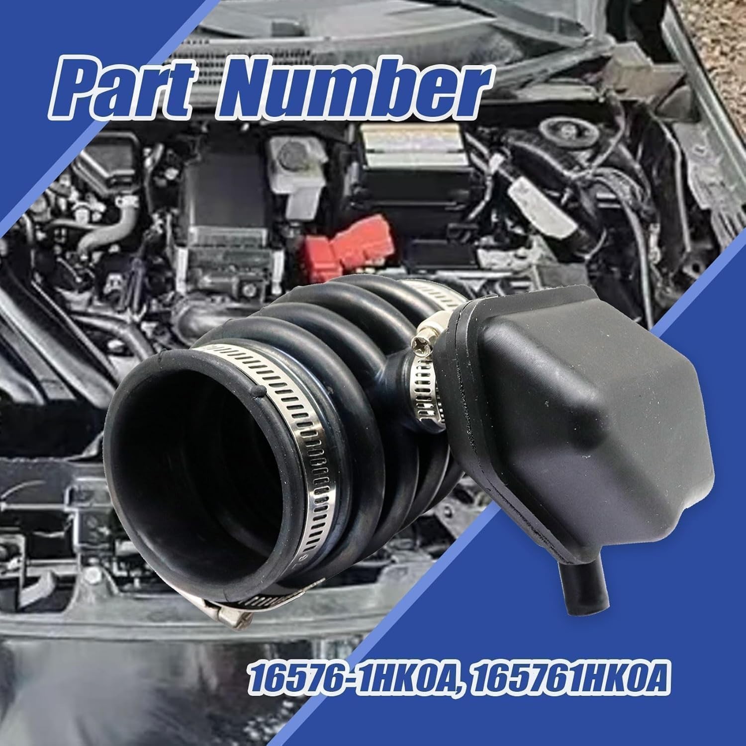 Engine Air Intake Hose for Nissan Versa 1.6L/1.8L 2012-2019, High-Quality Replac gallery