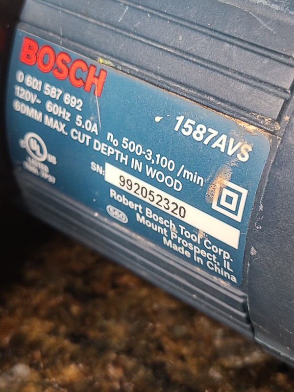 Bosch 120-Volt Variable Speed Top-Handle Corded Jigsaw 1587AVS gallery