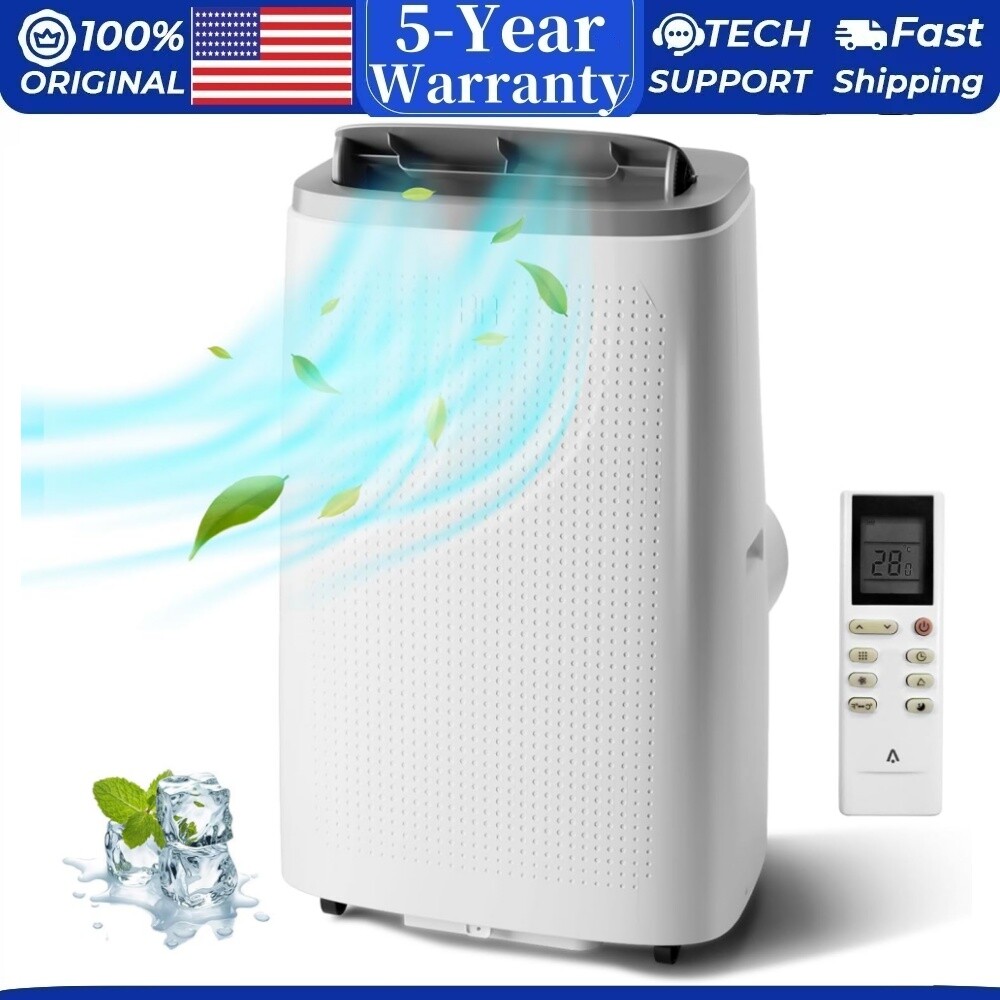 ☑️Portable Air Conditioner 14000BTU Remote Control AC Unit with Dehumidifier Fan gallery