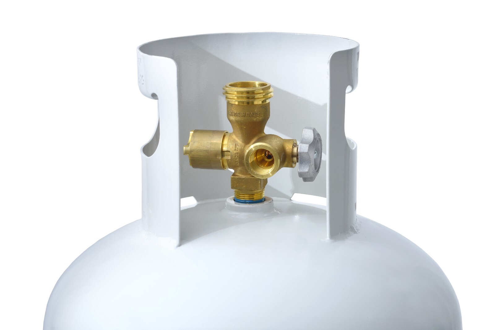 100 LB Multi-Valve Propane Tank with High Capacity Filler Valve gallery