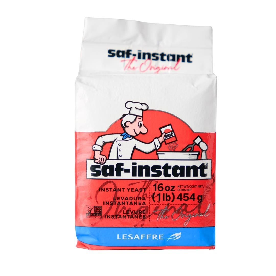 SAF Instant Yeast Red for Baking Cake, Bread and Dough, 1 Pound 1 Pack gallery