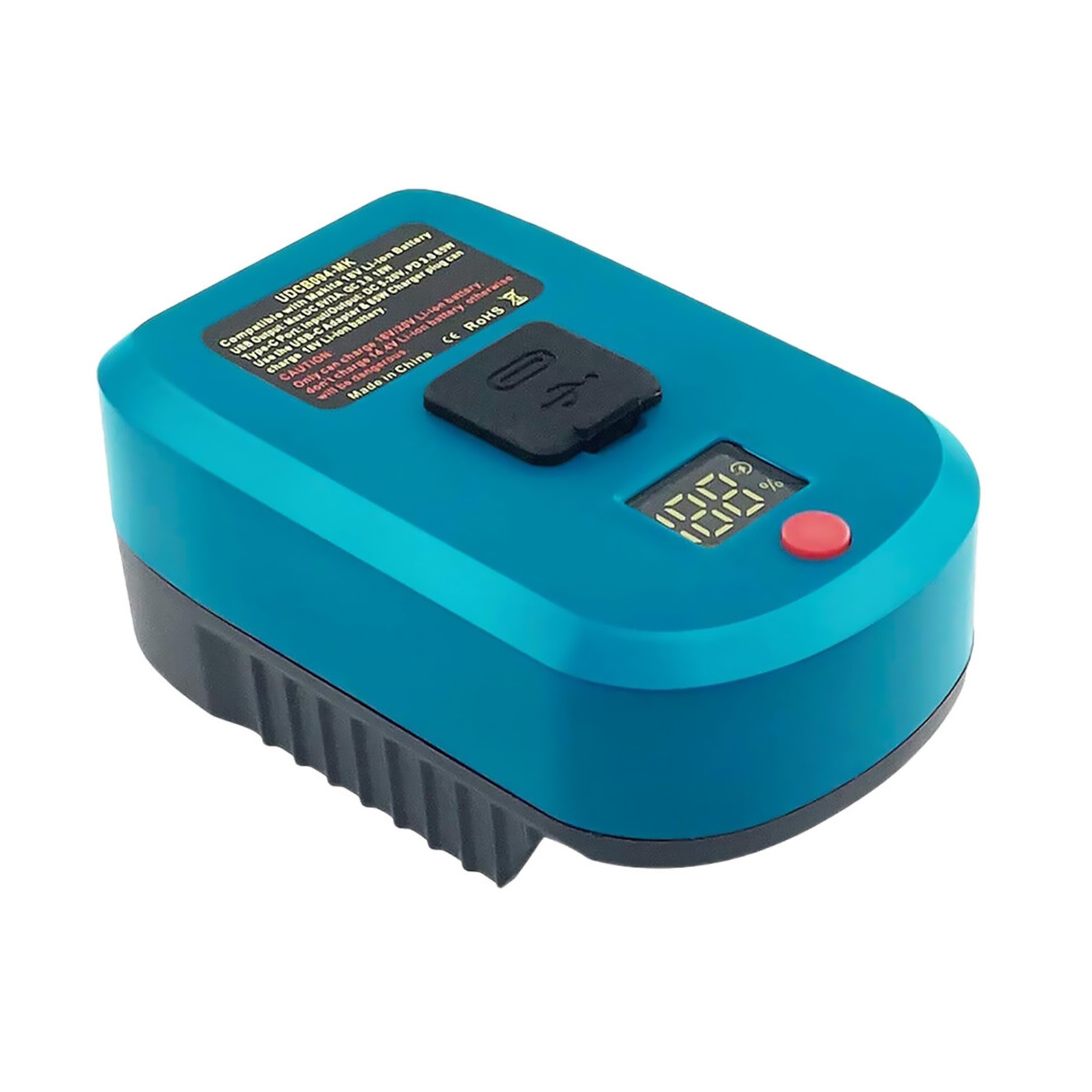 65W Fast Battery Charger Adapter USB-A & Type C PD 3.0 For Makita Battery 18-20V gallery
