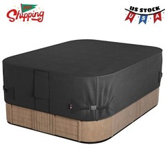 Outdoor Waterproof Rectangular Hot Tub Cover 82 X 72 Inch Fit 81 X 71 or 80 X 70