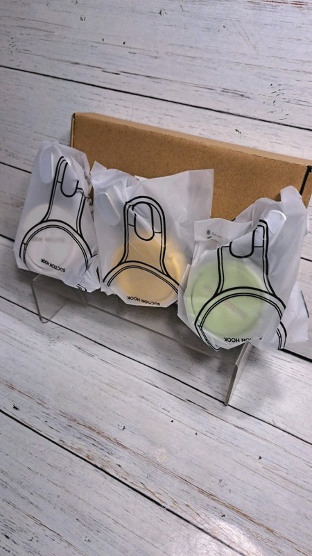 3Pcs Suction Cup Hooks, Reusable Shower Hook, Vacuum Suction... gallery