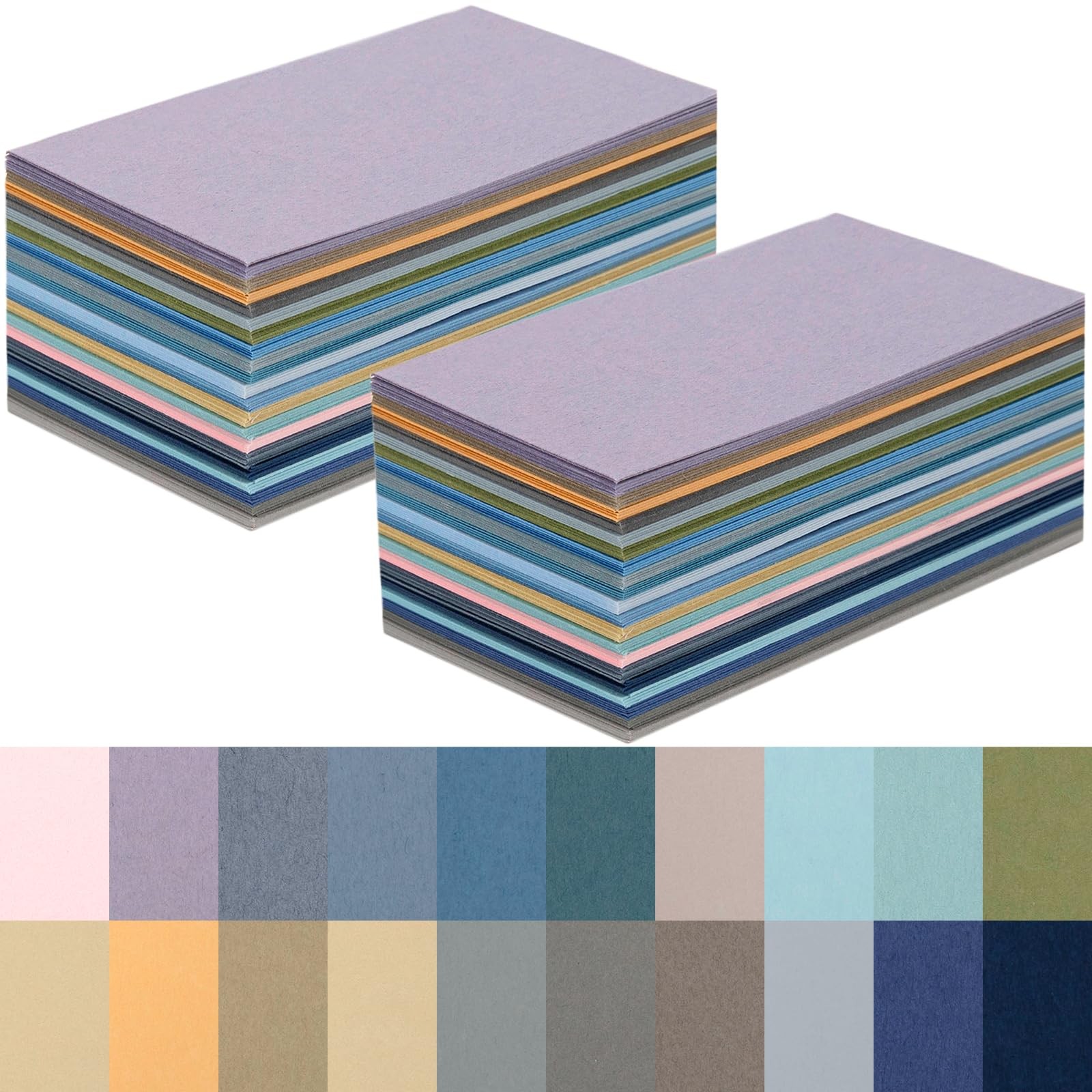 100 Sheets Morandi Colored Cardstock Blank Colorful Thick 4 x 6Inch, gallery