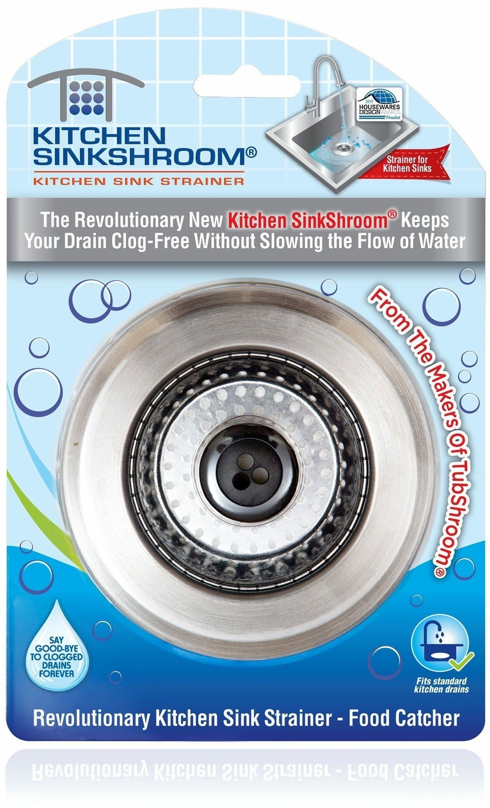Kitchen SinkShroom® Revolutionary Strainer w/ Anti-Clog Technology by TubShroom gallery