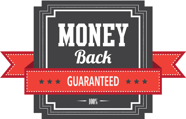 Money Back Guaranteed Badge Car Bumper Sticker Decal gallery