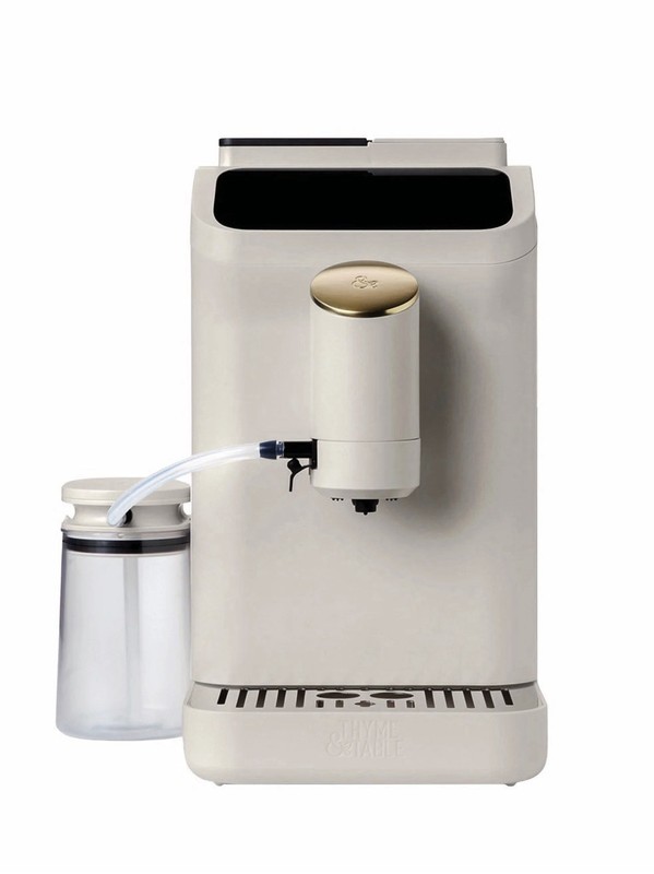THYME & TABLE FULLY AUTOMATIC ESPRESSO MACHINE SAND WHITE✅SEALED BOX✅🔥‼️ gallery