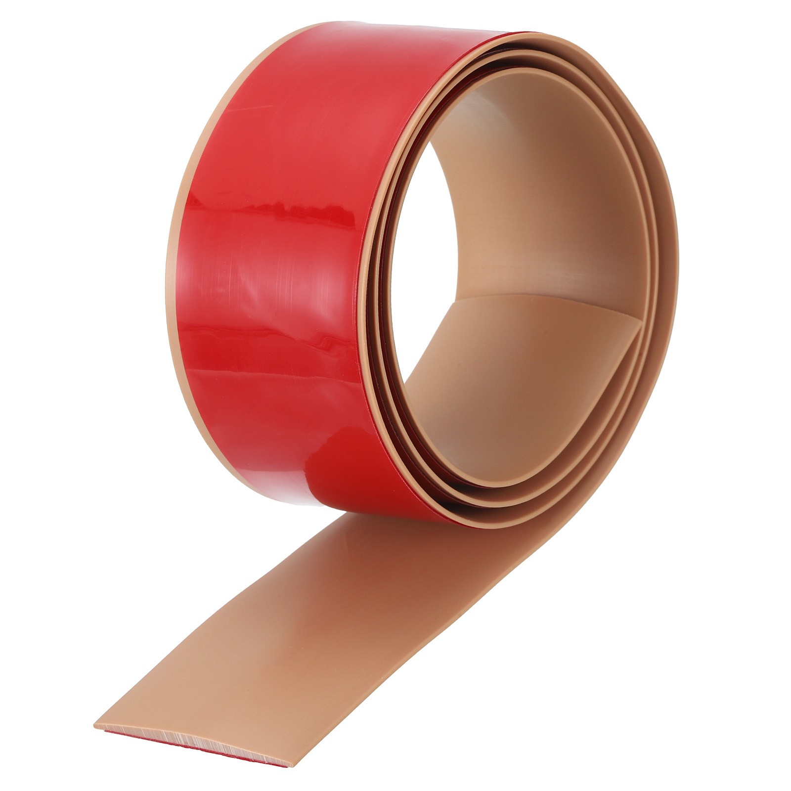 3.28Ft x 2" Floor Transition Strip, Self-Adhesive Vinyl Floor Cover Strip, Brown gallery