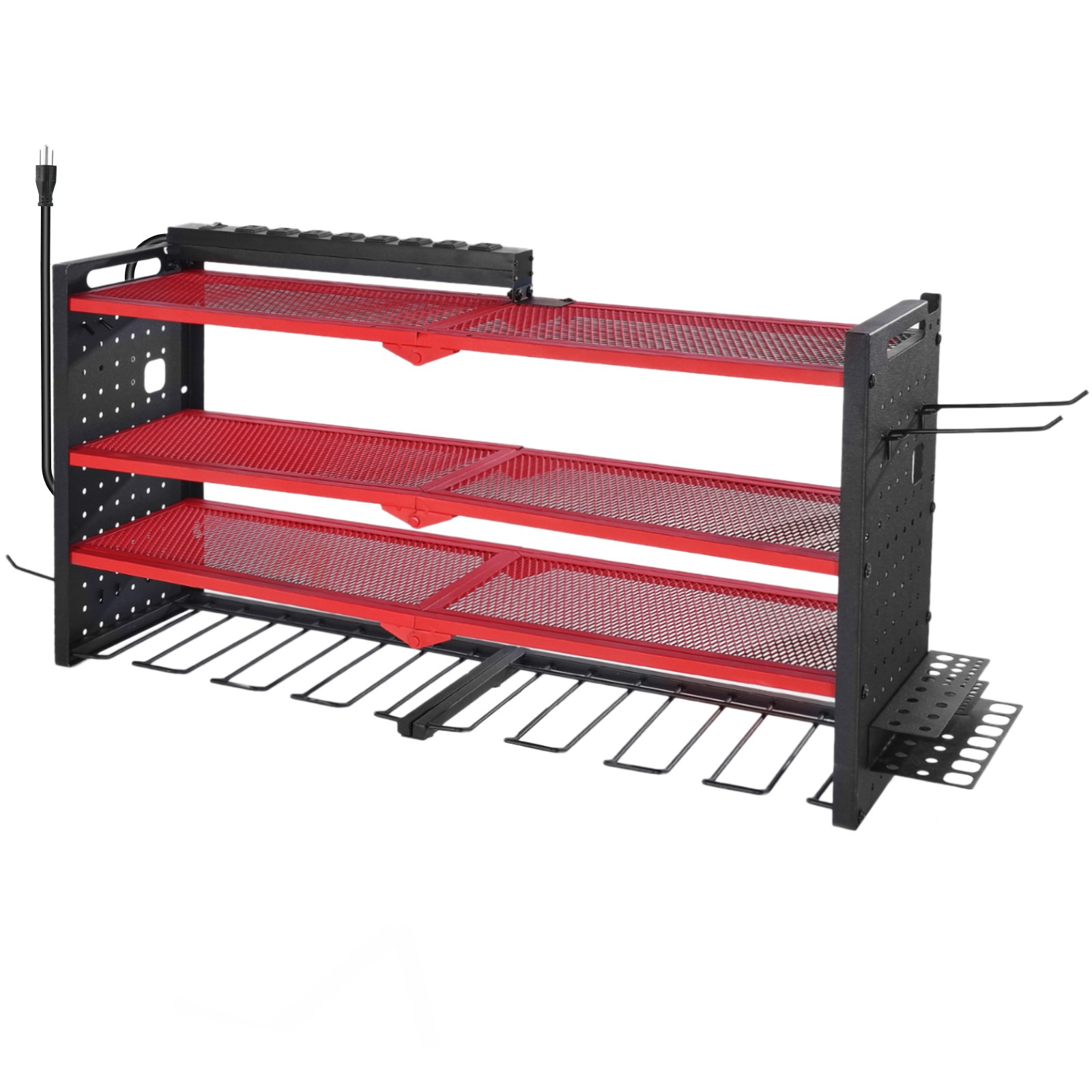 Uimoso 4-Layer Power Tool Organizer with Charging Station and Drill Storage gallery