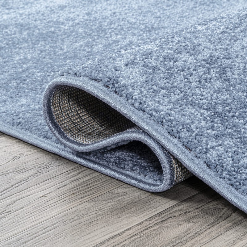 Jonathan Y Haze Solid Low-Pile Classic Blue 6 Round Indoor Area Rug gallery