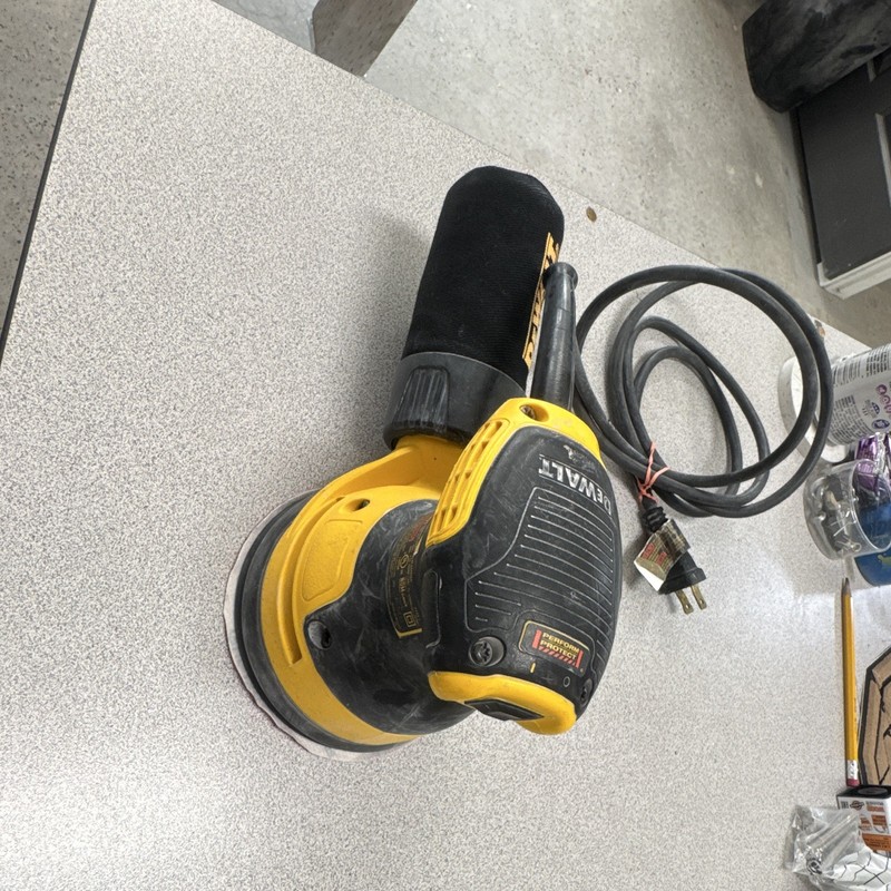 DEWALT DWE6421 Random Orbit Palm Sander, Corded Electric 120V Yellow/Black gallery