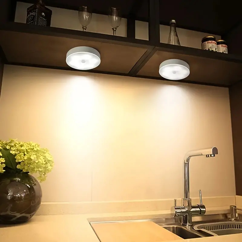 Rechargeable LED Motion Sensor Under Cabinet Closet Light USBCharge Kitchen Lamp gallery
