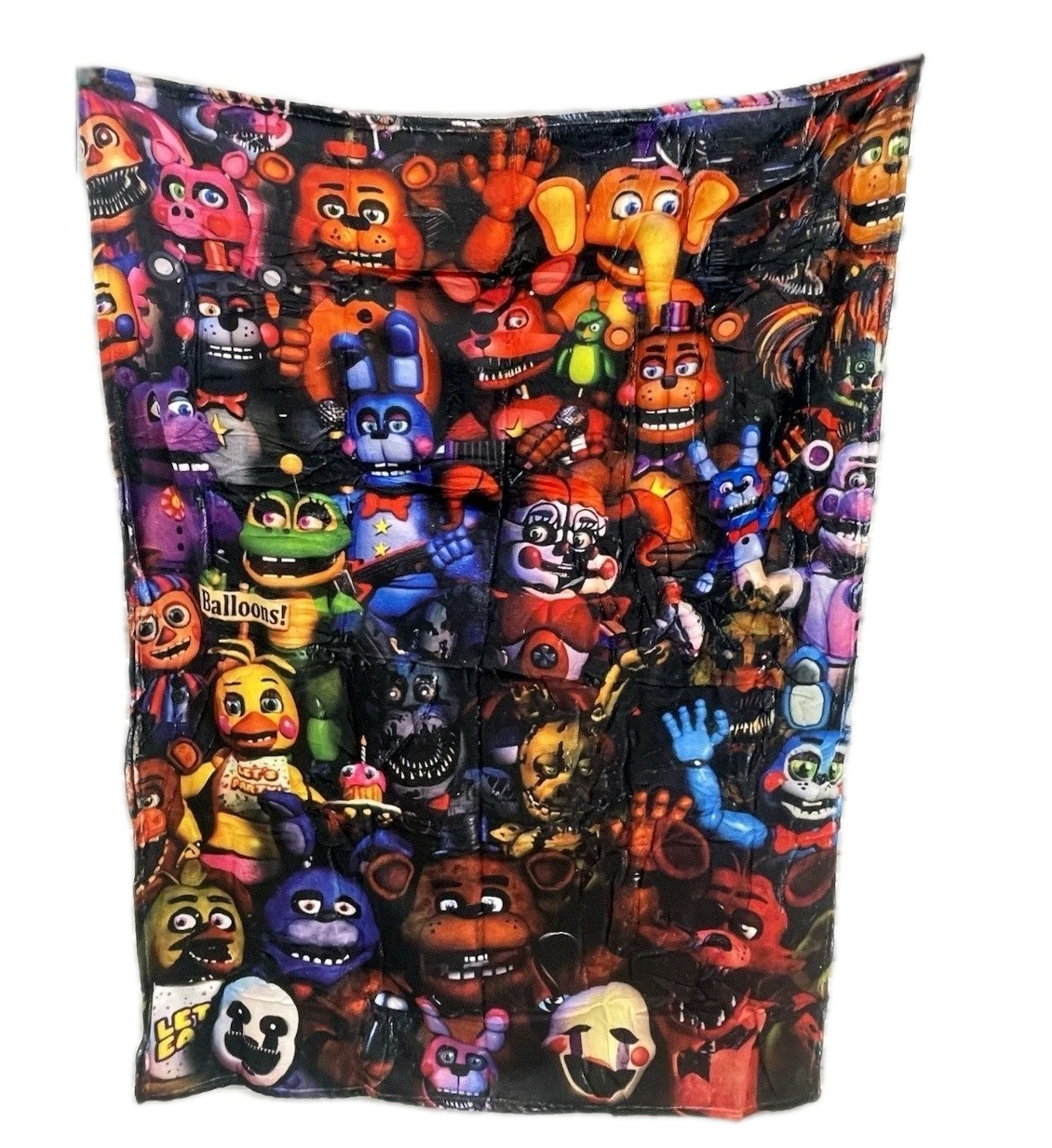 Five Nights At Freddys Cast Soft Throw Blanket | 50 x 40 Inches New Sealed gallery