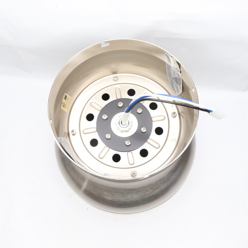 Home Decorators Collection Integrated LED Brushed Nickel Ceiling Fan- Motor Only gallery