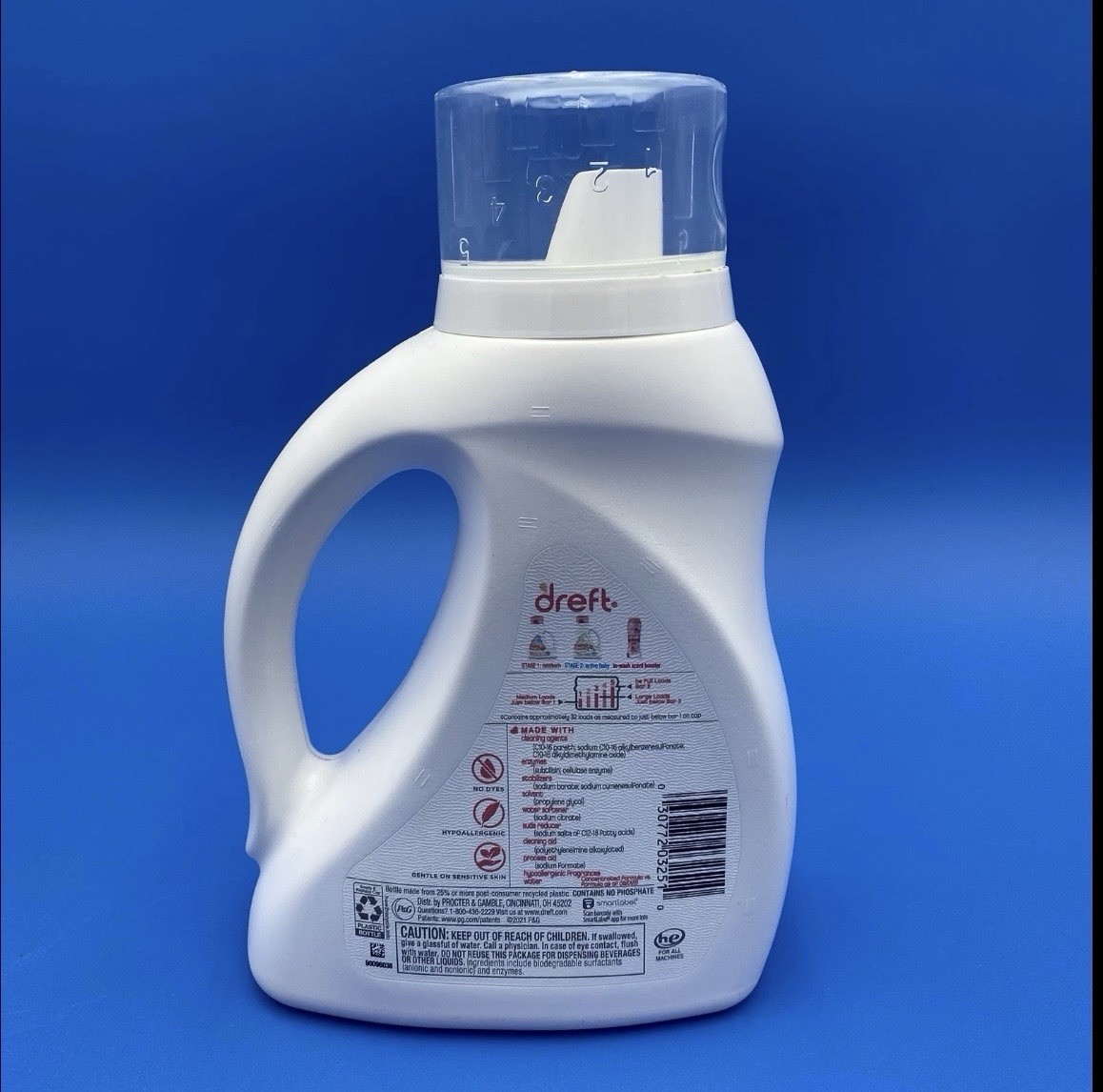 Dreft Stage 1 Newborn Liquid Laundry Detergent 46 fl oz 32 Loads HE gallery