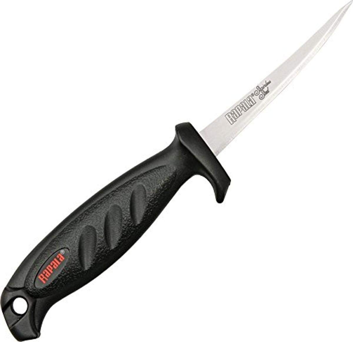 Deluxe Falcon Fillet Knife with Polymer Handle and Built-In Sharpener 4 Inch ... gallery