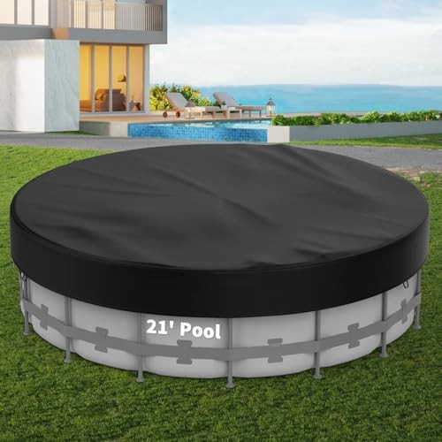 21FT Round Pool Cover Pool Covers for Above Ground Pools 210D Solar Pool Cover gallery
