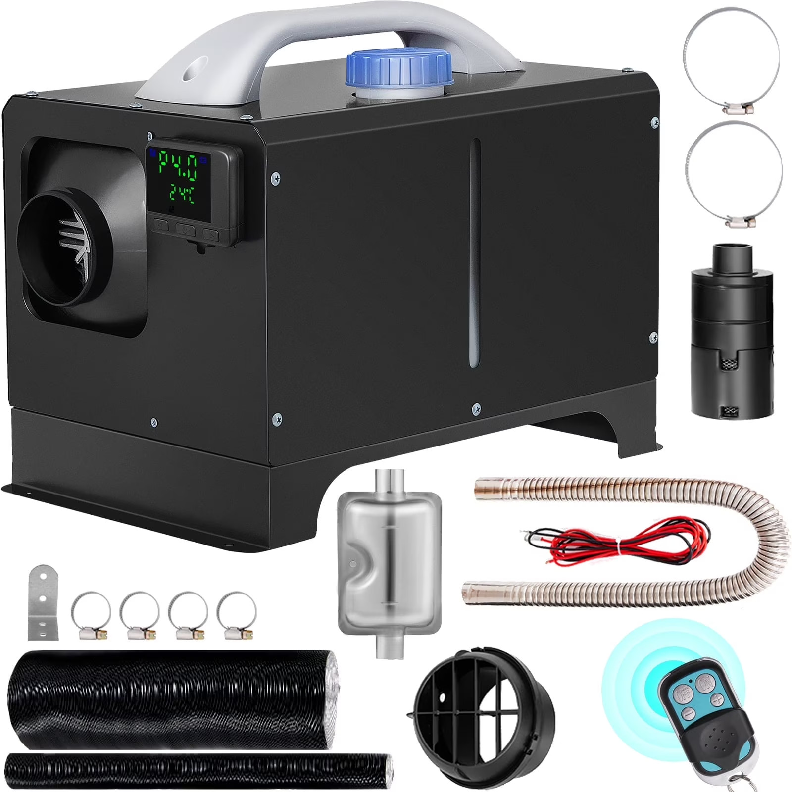 Diesel Heater All‑in‑One 12V 8KW with LCD Panel and Remote Control Parking Heat gallery