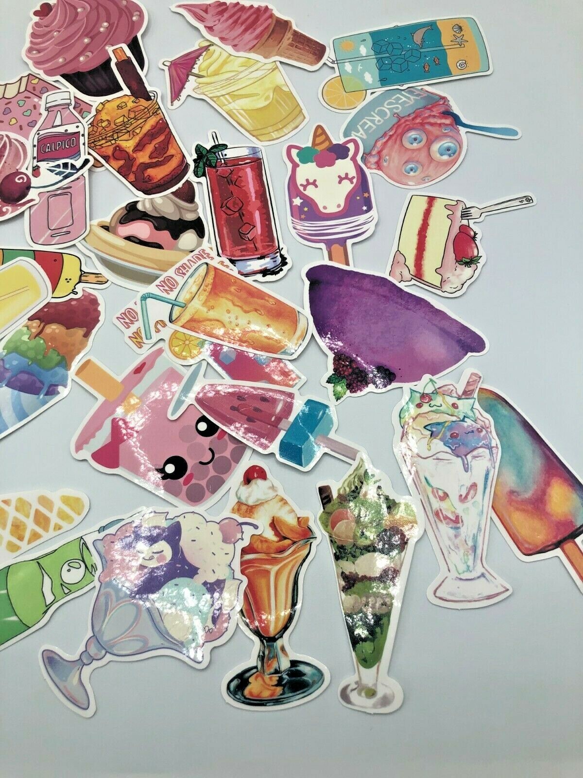 SWEETS (Pink Theme)~ Stickers Pack~70 PC for Skateboard~Laptop~Phone~Scrapbook gallery