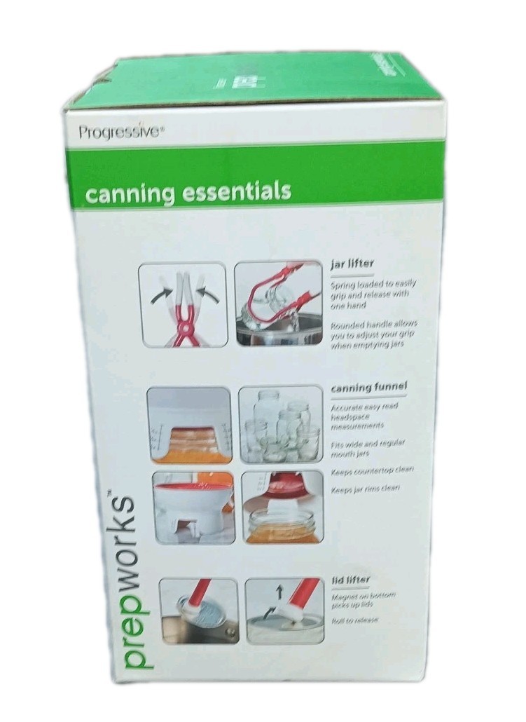 Progressive Canning Essentials Kit 3 Piece Set New Open Box gallery