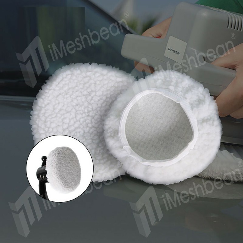 Efficient Cleaning with Microfiber Polisher Buffer Bonnets - 20PCS 5 to 6 inches gallery