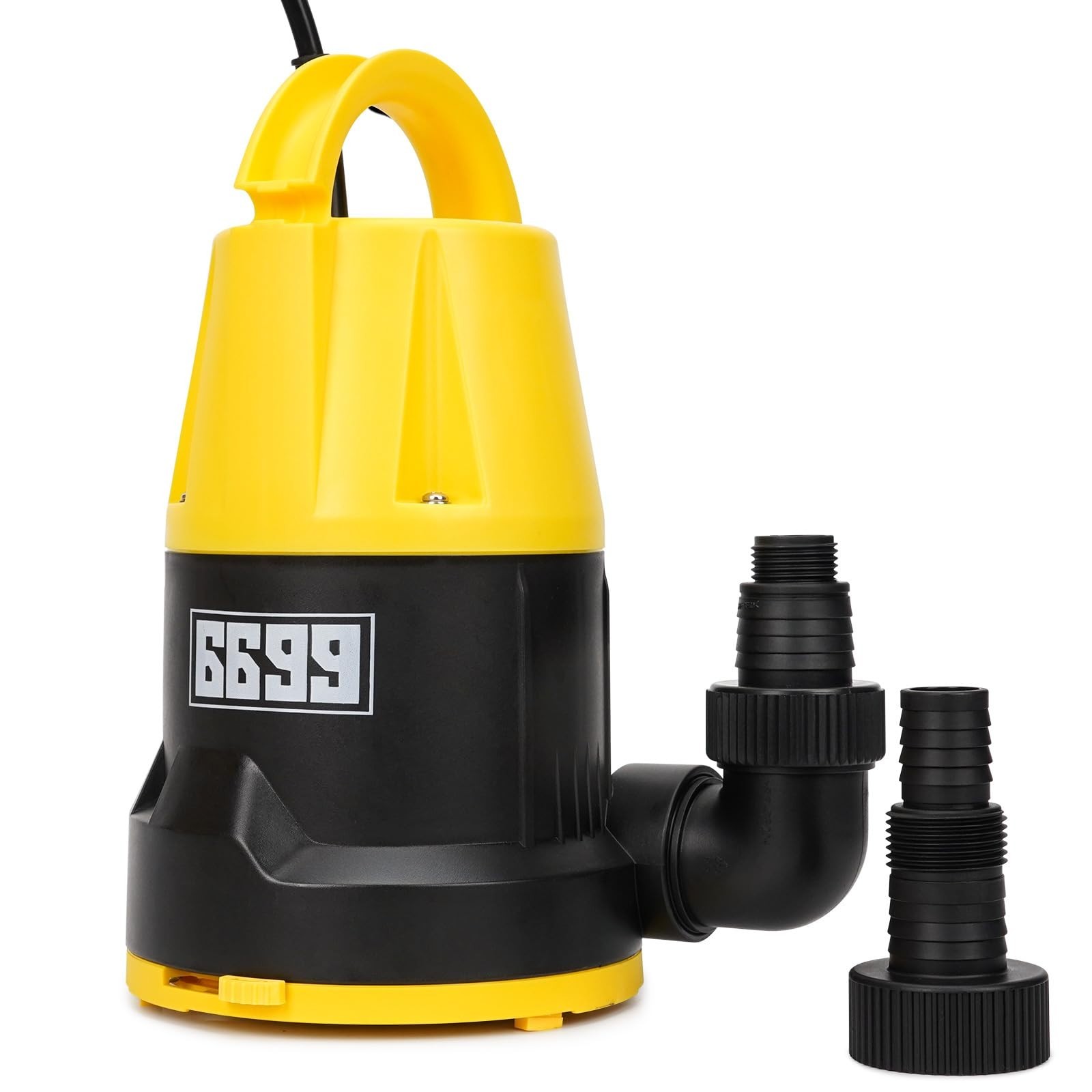 1HP Submersible Sump Pump - 5000GPH Portable Water Pump for Pool, Pond, Hot Tub, gallery