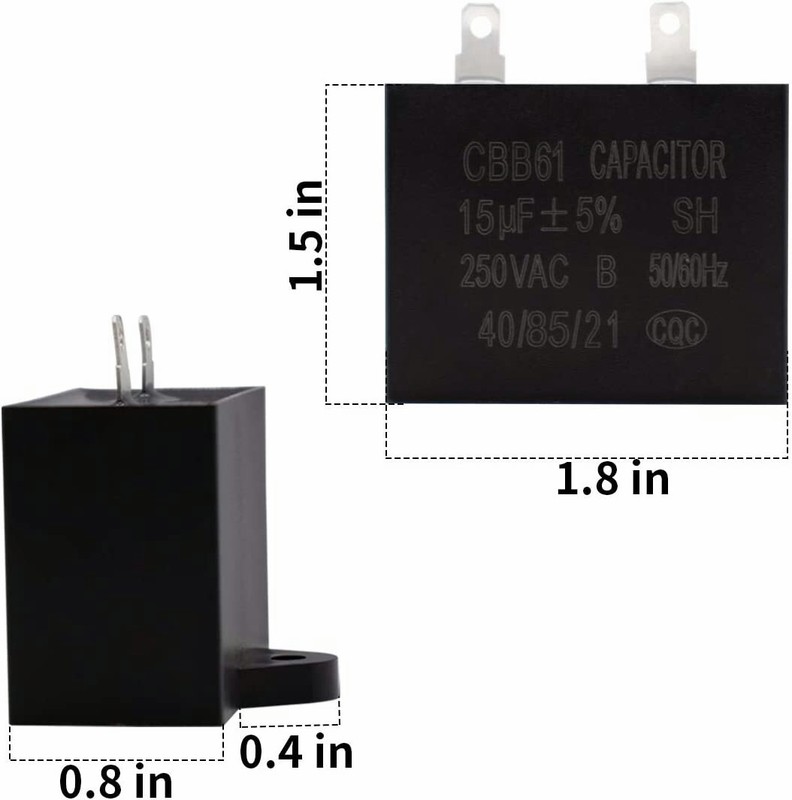 3PCS Refrigerator Relay Overload Capacitor fits Whirlpool W10613606 Start Device gallery