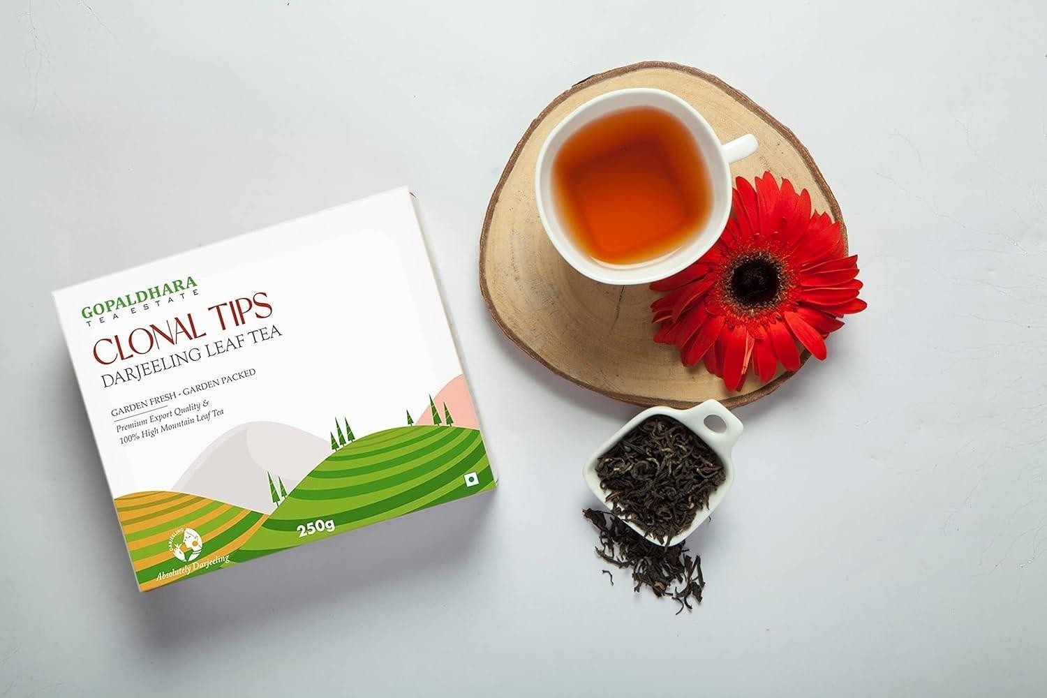 Gopaldhara Darjeeling Black Tea Clonal Tips High Mountain From 7000 Feet 250 Gm gallery