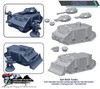 The Hippo Modular Sci-Fi APC Tank 28–32mm | Turret & Dozer Options gallery