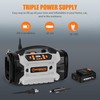 Portable Tire Inflator Air Compressor 160 PSI with Multi Power Source for Cars gallery