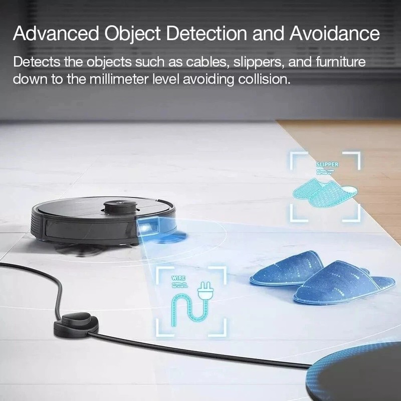 ECOVACS DEEBOT OZMO T8+ Vacuum & Mop Robot w/ Obstacle Avoidance + Auto Empty gallery