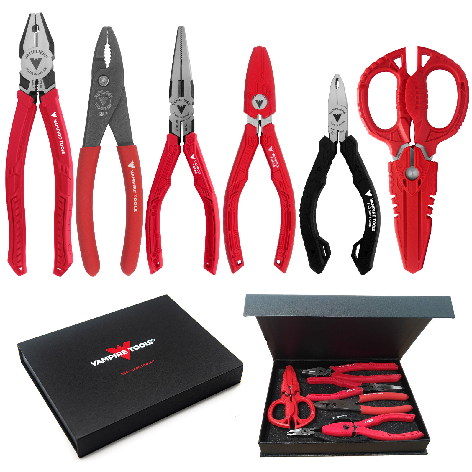 VAMPLIERS 6-PC Stripped Screw Extraction Pliers Tools Gift Set - VT-001-S6AGS. gallery