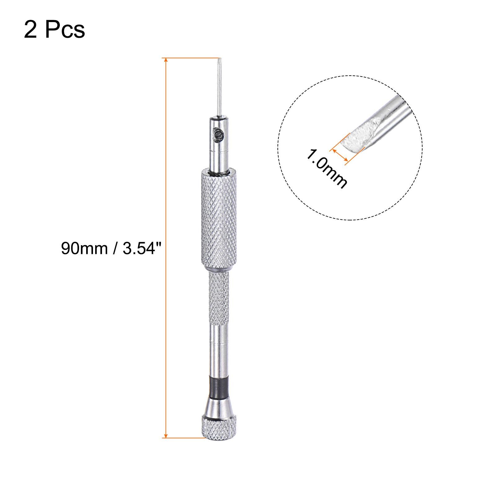 Micro Precision Screwdriver 1.0mm Flat Head for Electronics Repair 2Pcs gallery