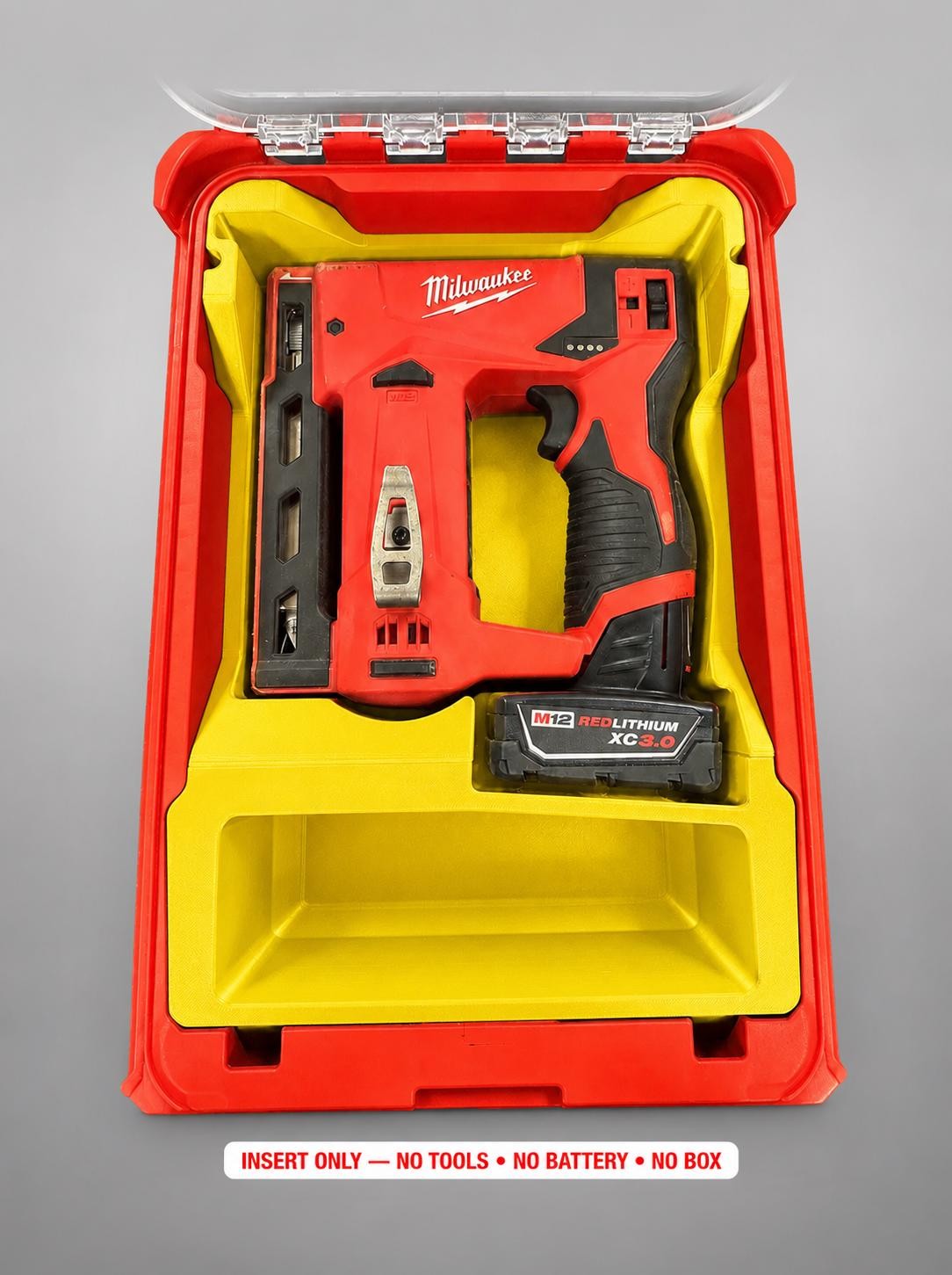 Milwaukee Packout Insert for M12 12V Cordless 3/8 in. Crown Stapler gallery