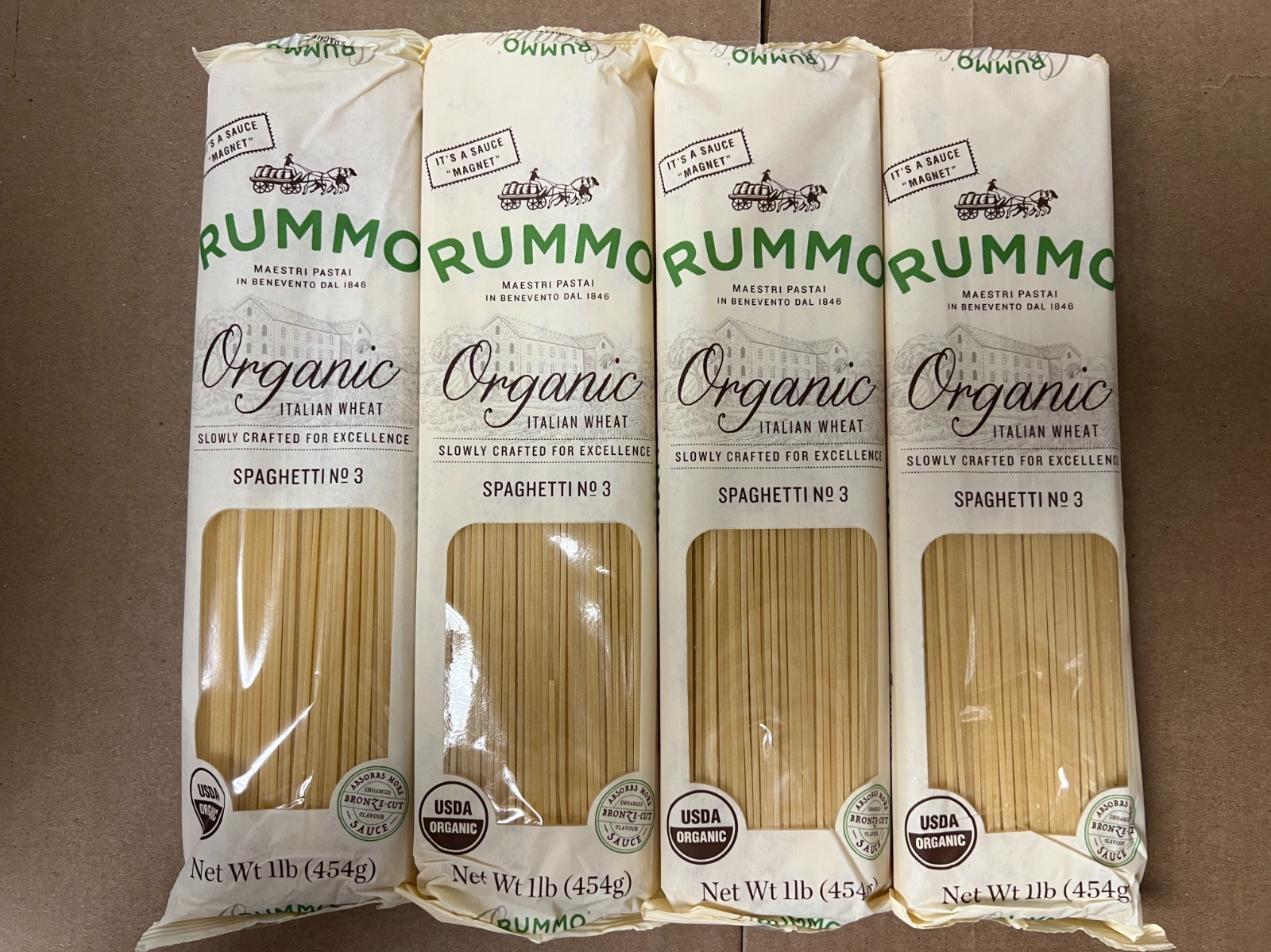 Rummo ORGANIC Spaghetti Pasta N3 FRESH ITALY IMPORTED ITALIAN FACTORY DIRECT gallery