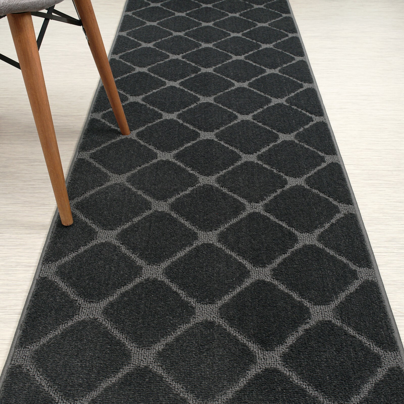Custom Size Hallway Runner Rug, Slip Resistant, 26 Wide X Your Choice of Length gallery