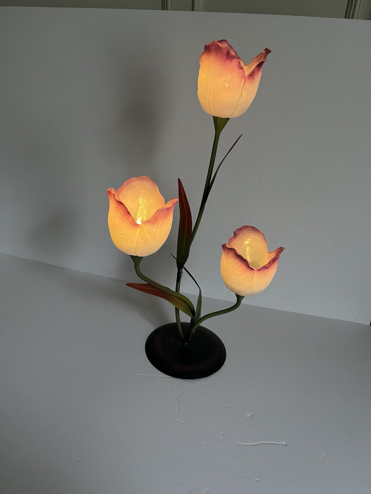 Metal And Plastic Tulip Tea Light Holder gallery
