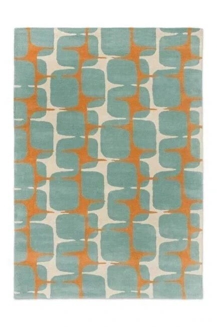 New Design Handmade Sky Geometric Hand tufted Wool Rug gallery