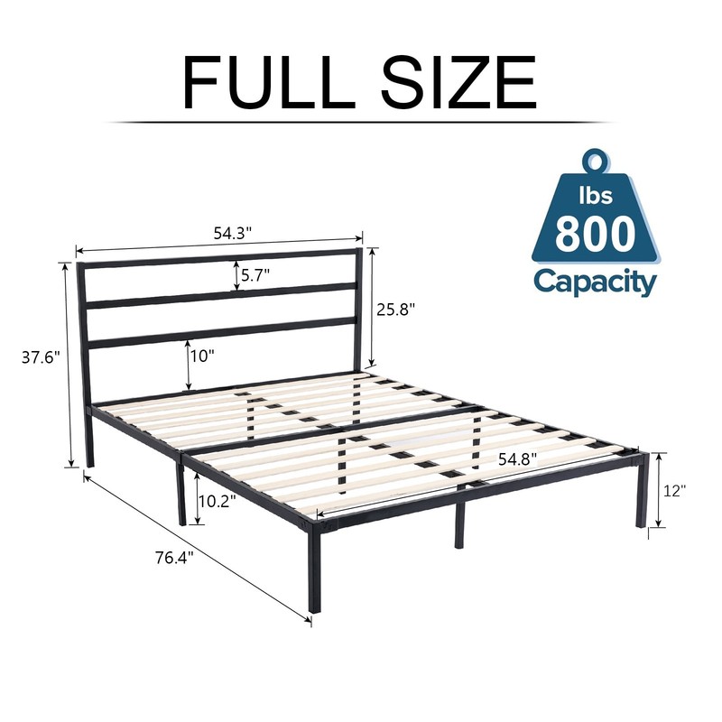Full/Queen/King Platform Bed with Solid Structure, Massive Storage,Easy Assembly gallery