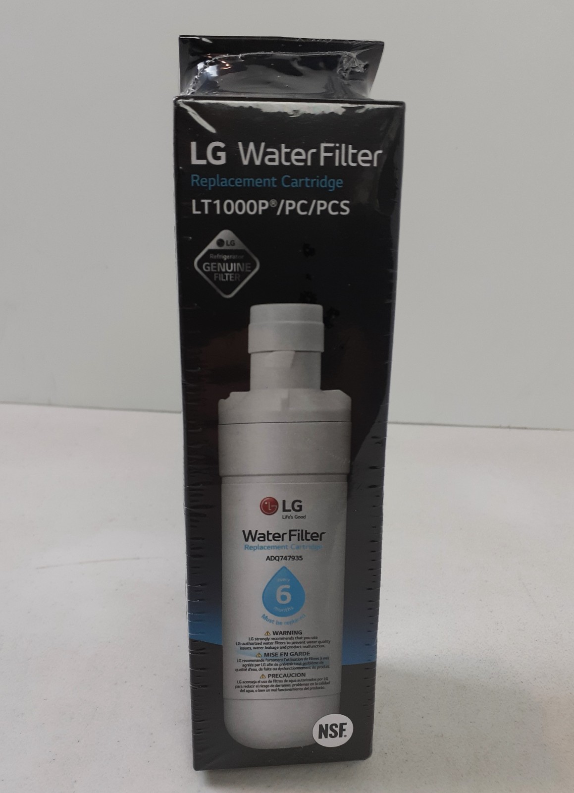 LG Water Filter Replacement Cartridge LT1000P/PC/PCS New in Sealed Original Pkg gallery