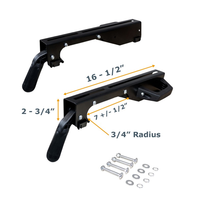 POWERTEC 2pcs Miter Saw Stand Universal Mounting Brackets MT4000MBA gallery