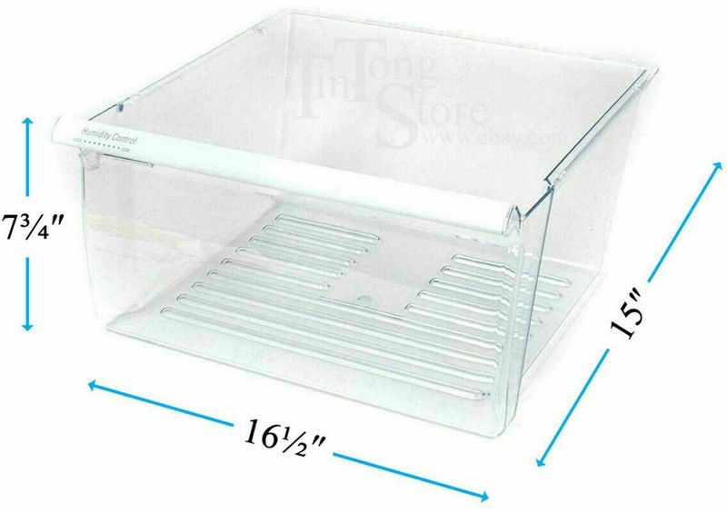 Upper Crisper Drawer - Whirlpool WRS325FDAM04 Kenmore 106.56544400 106.56536401 gallery