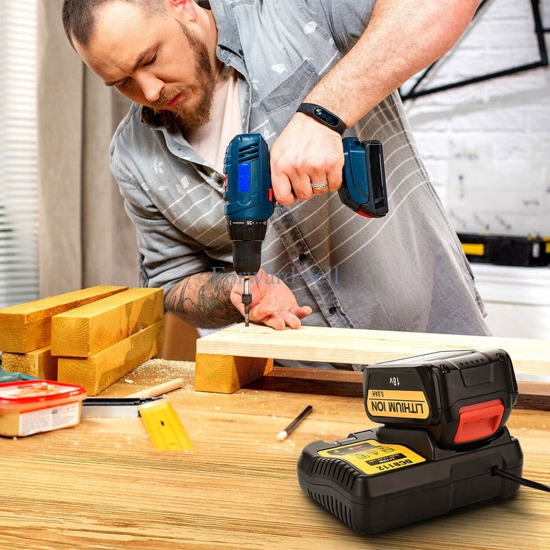 Replace DEWALT DCB1104 20V Volt MAX Li-Ion Fast Battery Charger DCB115 DCB112 gallery