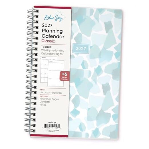 2027 Weekly and Monthly Planner Calendar, January 2027 - December 2027, 5" x gallery