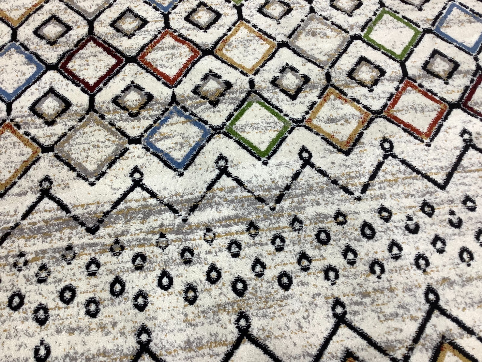 IVORY / MULTI 9'-0" x 12'-0" Flaw in Rug, Reduced Price 1172680175 AMS108K-9 gallery