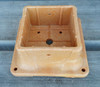PEAK 4082 Plastic Post Anchor 4" x 4" - Redwood gallery