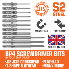 JIS JCIS Screwdriver Bits BP4 Camera Lens Repair For Canon Nikon Minolta Pentax